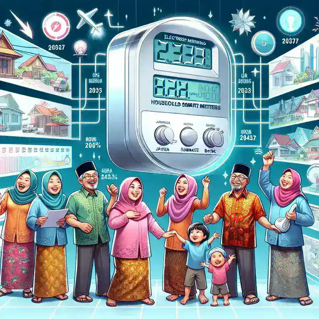 Indonesia Targetkan 60% Rumah Tangga Gunakan Smart Meter Listrik pada 2037